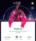 - Moltres Galarian - Trade 1 million stardust - Description