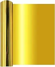 Gold Foil HTV Metallic Heat Transfer Vinyl Roll 12" x 6FT for All Cutter Machine
