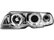 Mga headlight for BMW 3 Series E46 99-03 COUPE Angel Eyes Chrome LPBM48WS XINO A