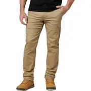 Mens Hard Yakka Core Basic Stretch Cargo Pant Workwear Khaki