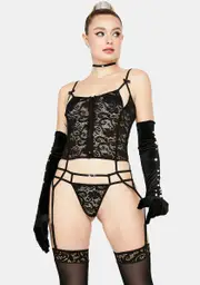 Midnight Love Taker Lingerie Set