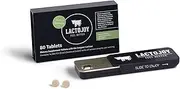 LactoJoy Comprimés de Lactase | Combat l'Intolérance au Lactose | Contient 80 Pcs. de Dose Extra-Forte (14 500 FCC) | 100% Végétale | Favorise la Digestion du Lactose | Sans Produits Chimiques