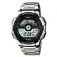【CASIO】卡西歐 不鏽鋼錶帶 運動手錶 AE-1100WD-1A 防水100米 台灣卡西歐保固一年