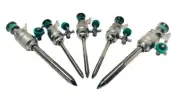 Laparoscopic Trocar Cannula Instrument Set 5mm 10mm 12mm 15mm 110mm-170mm 5Pc