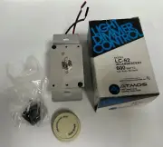 UNUSED Vtg Atmos Model LC-62 Incandescent Light Dimmer Control Switch (A5)