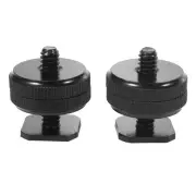1/4 inch-20 Hot Shoe Mount Adapter Tripod Screw to Flash Hot Shoe for DSLR2957
