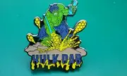 The Incredible Hulk dab dabbing honeycomb oil thc weed marijuana magnet