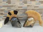 Medieval Knight Corinthian Armour Helmet Black & Brass Finish Combo Replica Item