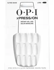 [OPI] Xpress/On Alpine Snow™ Long Press-On Nails Set