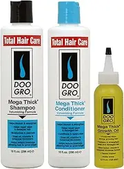 Doo Gro Mega Thick Shampoo + Conditioner + Growth Oil"Set"