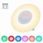 J Wake Up Light Alarm Clock Sunrise/Sunset Simulation Digital Clock With FM 2