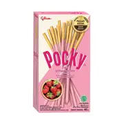 Glico Pocky Stick Strawberry Biscuits 45g x 10