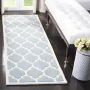 Safavieh Chatham BLUE / IVORY 2'-3" X 9' Runner - CHT734B-29