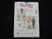 2010 BURDA SEWING PATTERN # 7493 ~WOMEN'S JACKET & DRESSES ~SIZES 6-18 NEW