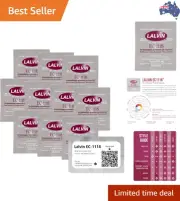 Lalvin EC-1118 Wine Yeast 10 Pack - Champagne Yeast - Make Wine Cider Mead Ko...