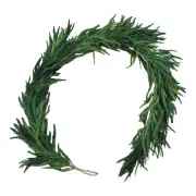 NNEOBA Christmas Norfolk Pine Garland Faux Greenery Decoration