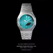 MLC Bespoke Sky/Silver Custom Casio G-Shock GA2100 Mod Watch Casioak Gift Man