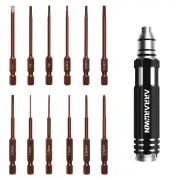Hex Screwdrivers Set 12 in 1 RC Hobby Tools Kit S2 Steel Tool for RC Car Mode...