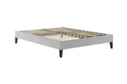 Brosa Slimline Bed Frame (Cloud Grey, Double)