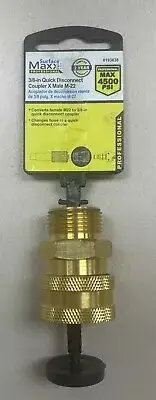 3/8" Quick Disconnect Plug X M22