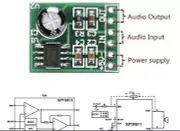 DC2.5-5.5V LTK5128 Mini Digital Amplifier Board Module 5W Audio Power Amplifier.