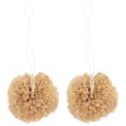 2 Pcs Tooth Grinding Ball Toys Pet Gnawing Small Animal Chews Rabbit Hanging