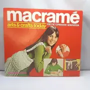Vintage MACRAME ARTS & CRAFTS KIT 1971 Hasbro Unused Open Box Complete