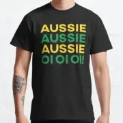 Aussie Aussie Aussie Oi Oi Oi! Christmas Gift Made in USA T-Shirt S-3XL