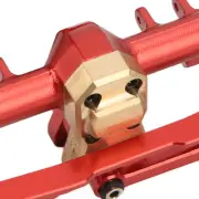 (Red)RC Metal Front And Rear Axle Assembly For AXIAL SCX24 1/24 RC Car HO