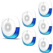 2025 Upgraded Ultrasonic Insect Repeller 6 Packs, Indoor Ultrasonic Repellent for Roach, Rodent, Mouse, Bugs, Ant, Mosquito, Mice, Spider, Electronic Plug in Pest Control
