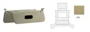 FOR MERCEDES W109 SEL Headliner WITH SUNROOF AND SUNVISOR CREAM COLOR