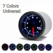 Universal 2 Inch 52mm Car Tachometer Tach RPM Gauge Digital 7 Color LED Display (for: Subaru)