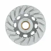CLIPPER 100 X 22.2/16mm 18-Segment Swirl Spiral Diamond Grinding Cup 70184624195