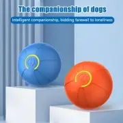Smart Dog Ball Toy Rolling Ball Interactive Dog Toy Rotating Ball (Blue/Orange)