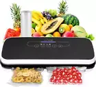 Food Vacuum Sealer Machine - Automatic Air Sealing System for Dry & Moist Foods,