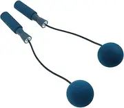 COOLHIYA Jump Rope for Adults Men Women Boys and Girls Cordless Weighted Tangle- Large Ball Dual Bearing Portable Fitness Equipment