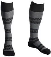 EvoNation Patterns Diamond Stripe 15-20 mmHg Compression Socks