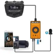 Car Bluetooth Transmitter with USB & AUX Input Interface for Honda Accord 200...