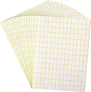 2940 Pieces Matte White Adhesive Labels Stickers, Small Blank Labels, Removable Sticky Price Tags, Stickers for Jars, Boxes, File Folders, Envelopes, School, Office, Kitchen (13 x 9 mm)
