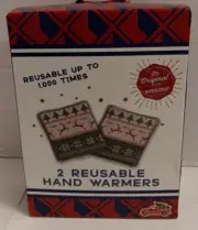 The Original Fun Workshop Reusable Hand Warmers Set Of 2 NEW IN BOX