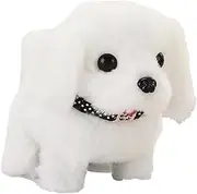Robot Puppy, Realistic Robot Dog, My Realistic Robot Puppy Interactive Plush Toy Dog Walking Dog Toys Robot Puppy That Acts Like A Real Puppy for Kids