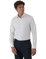 [Dom Bagnato] Marcell Tailored Fit Shirt in Orange