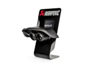 Akrapovic Counter Display with Sample Tail Pipe Set and Carbon Diffuser (High Gl