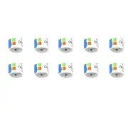 5 X Nano Log Sheets Geocaching Mini Logbook Rolled Magnetic Nanos Capping Nut