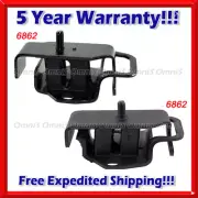 K848 Fit 1988-1995 Isuzu Pickup 2.3L/ 2.6L Front LT & RT Motor Mount Set 2PCS (for: Isuzu)