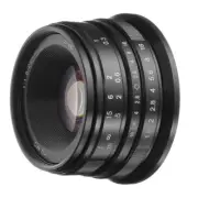 25mm F/1.8 Manual Focus MF Fixed Lens APS-C for Canon EFM EOS M M100 M5 M6 M50