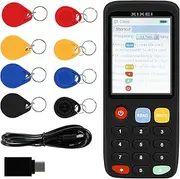 NFC RFID Card Copier Reader Writer, RFID Card Copier, Portable 125 KHz ID Card Reader Writer 13.56 MHz IC Card Reader Writer IC ID Card Copier X7RFID Reader Writer Duplicator Access Control Reader