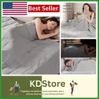 Durable 20lbs King Size Weighted Blanket - Breathable 80x87” for -Round Use