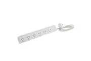 JACKSON 6-Way 10A Powerboard Power Board Overload Protection & 1m Lead