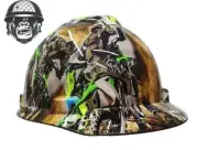 Custom Hydrographic Safety Hard Hat Mining Industrial - MOTO X CAP
